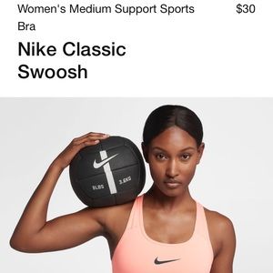 Peach Nike Sports Bra 🍑